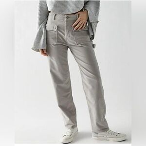 Free people Kyo ocean pearl utility cargo pants sz 0